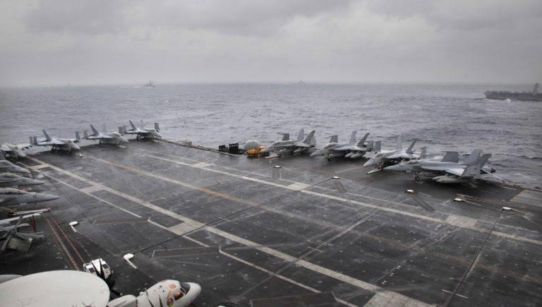 US preparing strikes on Syria, carrier strike groups set up in Mediterranean