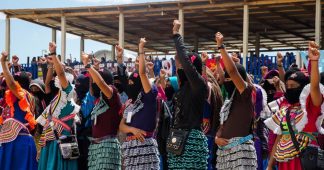 “It’s not the job of men nor of the system to give us our freedom” proclaim of Zapatista women in the First Meeting of Women Who Struggle