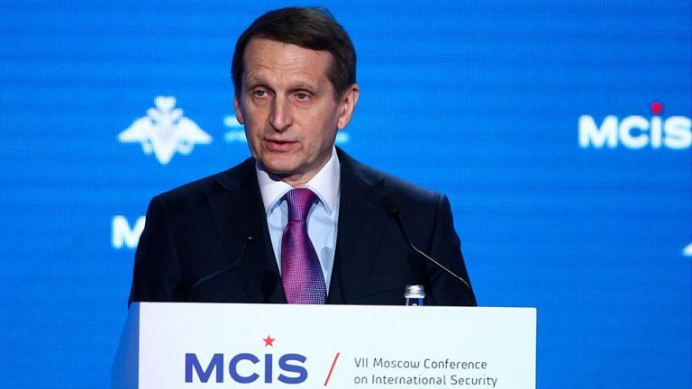 Russian Spy Chief Blasts ‘Western Hypocrisy’ With Orwell Quote, Warns of New Cold War