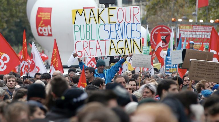 Major strikes in France against ex-Rothschild banker Macron’s plans