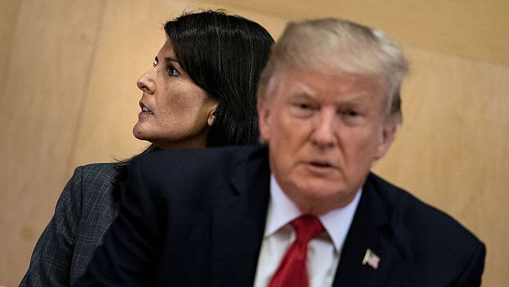 White House walks back Nikki Haley’s Russia sanctions talk