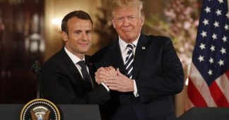 Starting Washington visit, Macron pledges endless war in Syria
