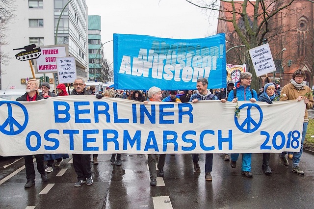 Easter march for peace