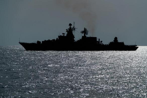 Russia takes its warships from Tartus into open waters of Mediterranean