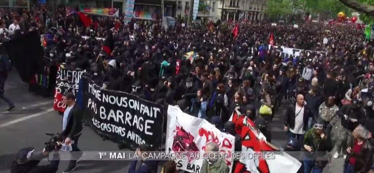 Manifestation du 1er mai à Paris: les médias saccagent l’information