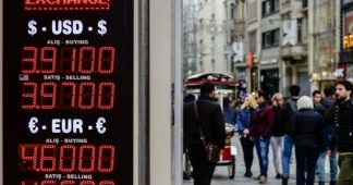 Turkey’s lira tumbles as inflation nears record high