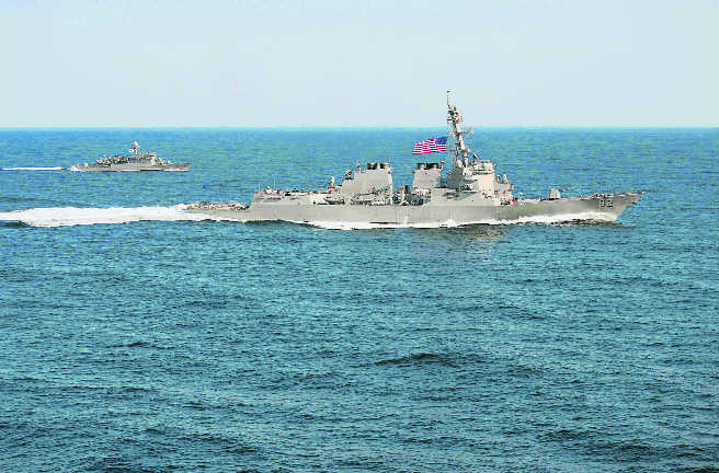 Tensions around South China Sea