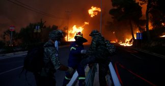Death Toll in Raging Fire Near Greek Capital Reaches 50