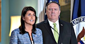 Violating Singapore Summit Agreement on Denuclearization: Pompeo-Haley Pressure UN Security Council to Increase Strangling Sanctions against DPRK