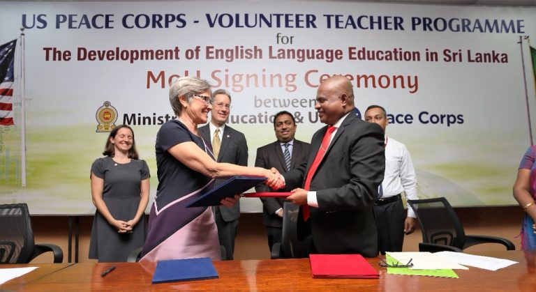 Return of the Peace Corps: Another dimension of US penetration of Sri Lanka