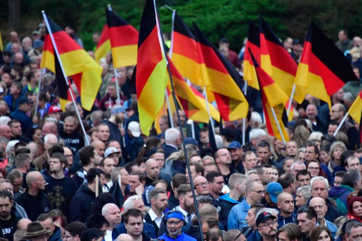 After demos, far-right AfD overtakes German Social Democrats