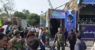 Iran’s Khamenei blames Gulf Arab states for military parade attack