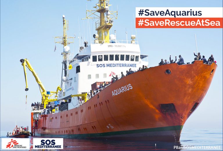Sauvons l’Aquarius et le sauvetage en mer