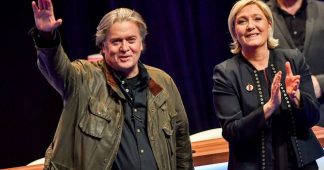 Brésil : le suprémaciste Steve Bannon, ami public commun de Bolsonaro & Marine Le Pen