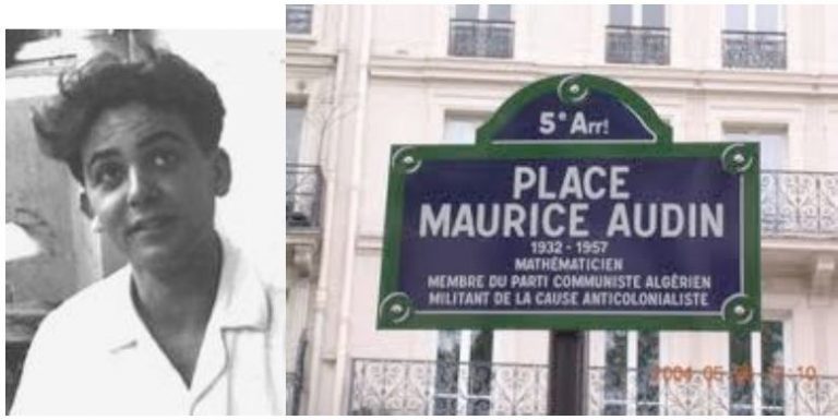 Merci à Maurice Audin, assassiné en juin 1957 en Algérie
