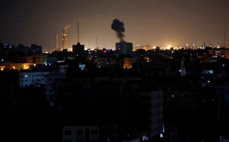 Israel pummels Gaza with airstrikes
