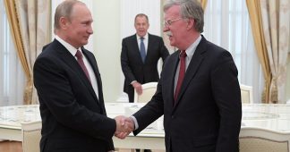 Putin meets Bolton amid nuclear treaty exit tensions