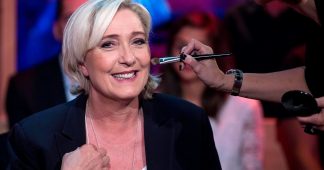 French far-right overtakes Macron in EU parliament election poll