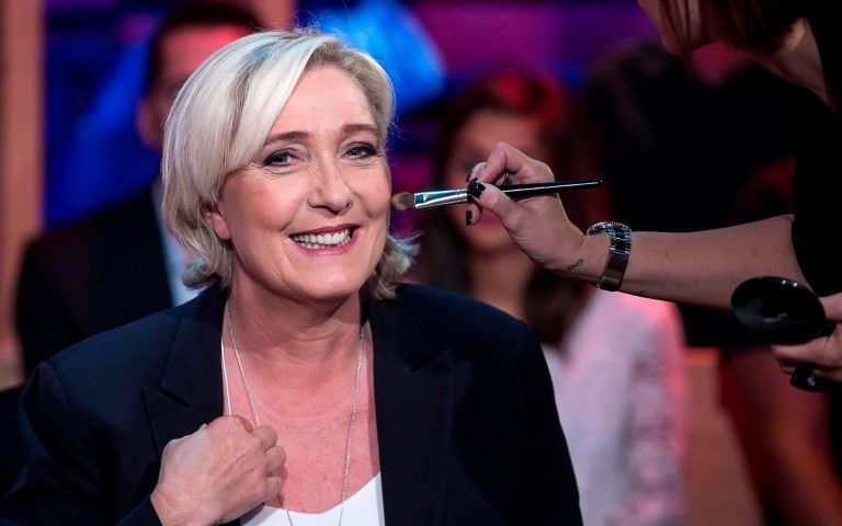 French far-right overtakes Macron in EU parliament election poll