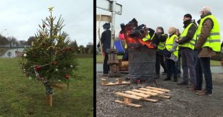 D’irréductibles “gilets jaunes” toujours mobilisés dans la Somme