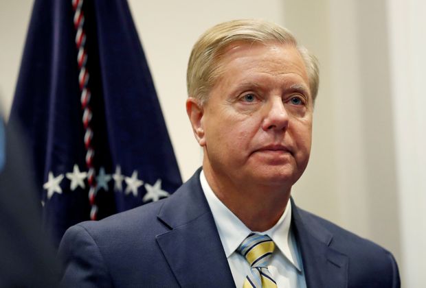 Graham more upbeat on troop withdrawal from Syria after Trump meeting