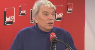 Bernard Tapie au micro de Léa Salamé