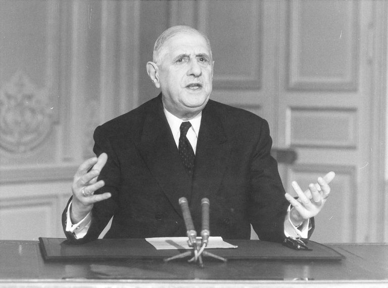 Le discours de Charles de Gaulle – 30 Mai 1968