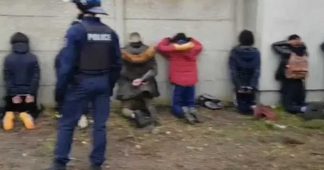 France Anger over video of French police surrounding kneeling teenage protesters