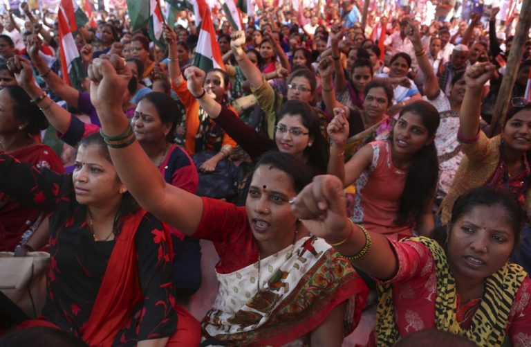 The largest strike in history is happening in India right now