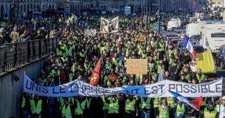 Les Gilets Jaunes à Bordeaux le 5 janvier 2019