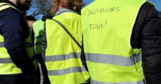 Manifestation à Paris de Gilets jaunes