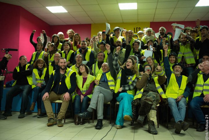 Appel de la première « assemblée des assemblées » des Gilets jaunes