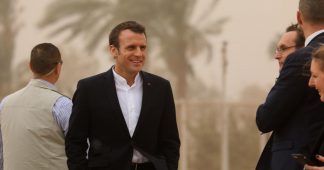 Macron rend visite a la dictature pro-israelienne de Sissi – “Je marche sur la glace”