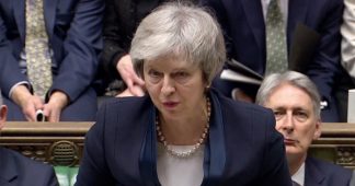 Theresa May’s Brexit plan rejected by British parliament