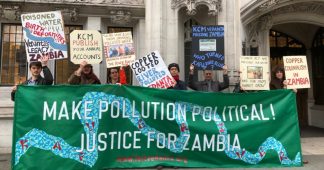 British mining firm in legal battle to stop Zambian farmers from suing it for polluting their source of water