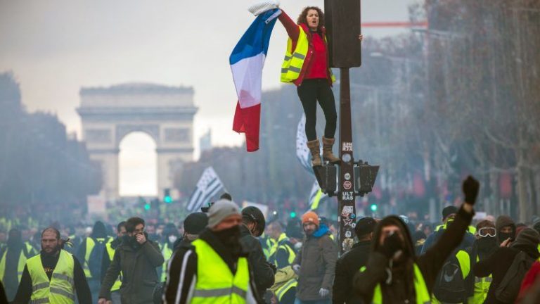 More Demonstrators in France last Saturday according to the Police