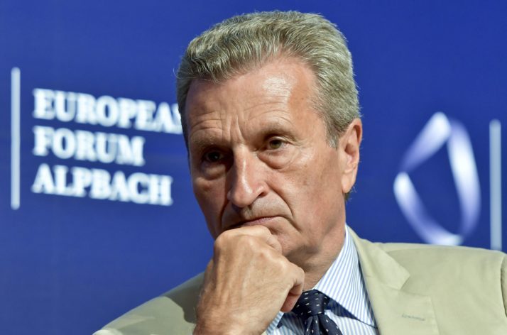 Oettinger: Crypto-Nazi reactionary or just stupid? Probably both!
