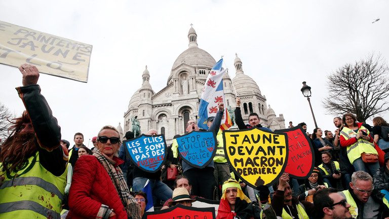 Apart from Champs-Elysees: Yellow Vests hold protests across France despite place bans