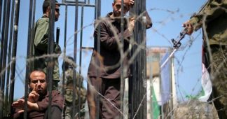 Hundreds of Palestinian political prisoner held by Israel join hunger strike