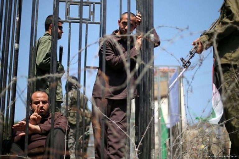 Hundreds of Palestinian political prisoner held by Israel join hunger strike
