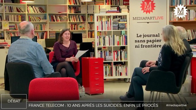 MediapartLive: l’écrivain Alain Damasio, nos enquêtes et le procès France Télécom