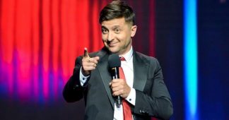 Comedian Crushes Ukrainian Presidential Contenders In Exit Polls