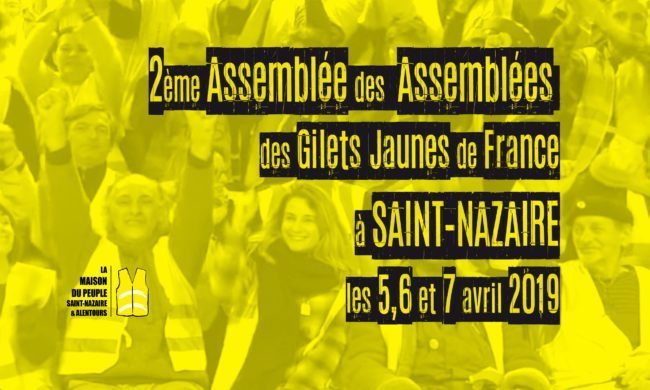 Propositions – 2ème Assemblée des Assemblée des Gilets Jaunes
