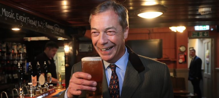 Blow for Tories and Labour as Nigel Farage’s Brexit Party takes EU elections poll lead