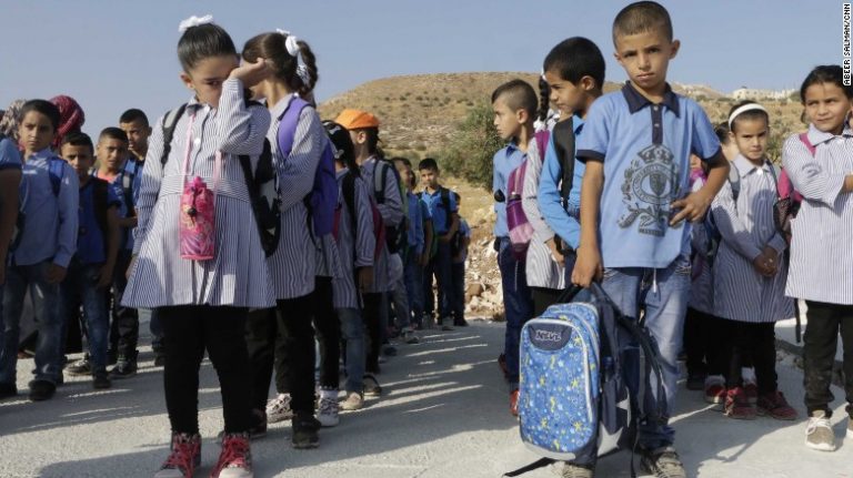 Israel demolishes schools for Palestinians, citing lack of permits