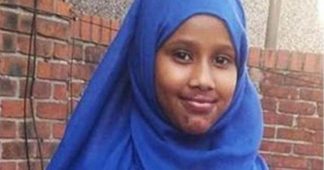 Hundreds protest over drowning of refugee schoolgirl in UK