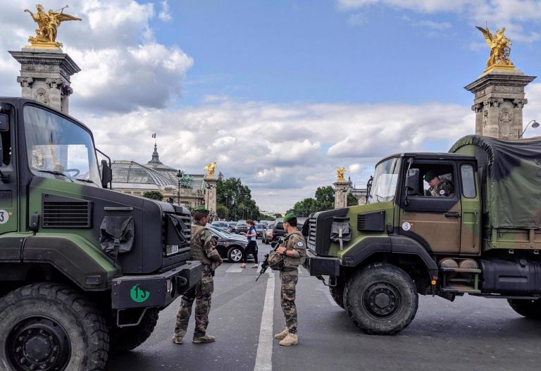 Police launch mass arrests on Bastille Day in Paris