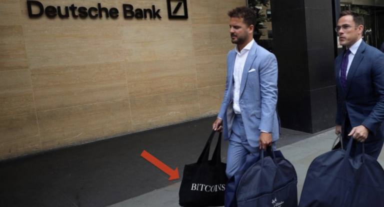“The Mood Is Pretty Hopeless”: Scene Outside Deutsche Bank Offices Evokes Lehman Collapse