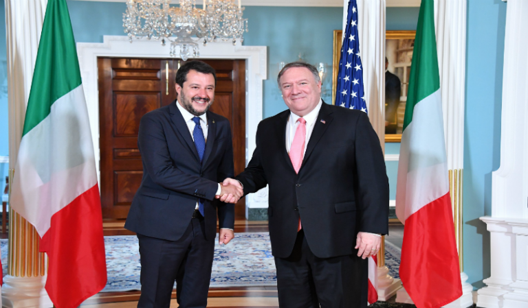 Salvini revealed – a friend of US and Netanyahu, not of Russia or China