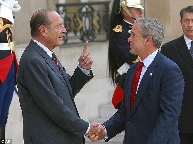 On Iran, Chirac steps in as Bush fears to tread